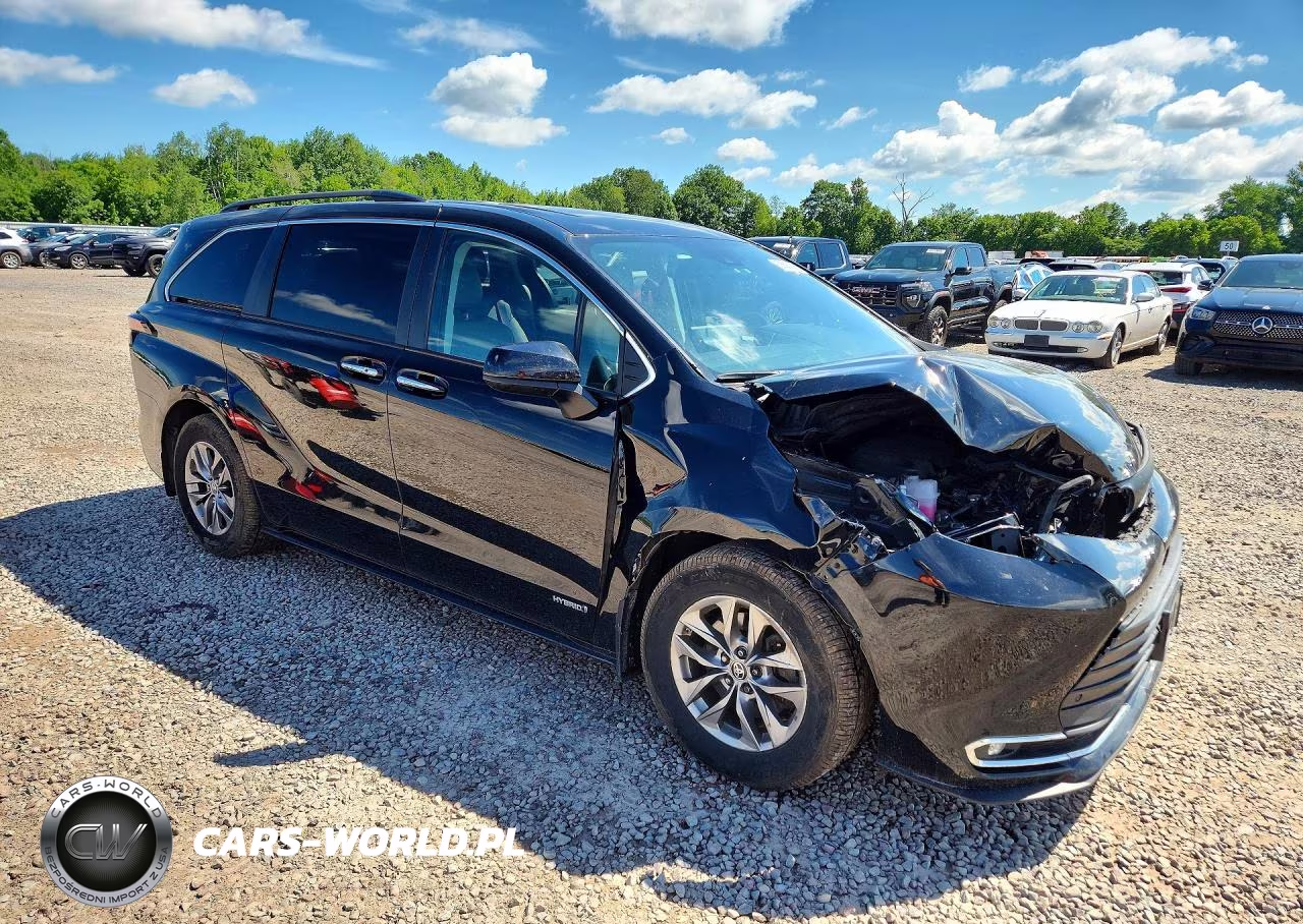 2021 Toyota Sienna Xle VIN:5TDYSKFC5MS019849 - 4