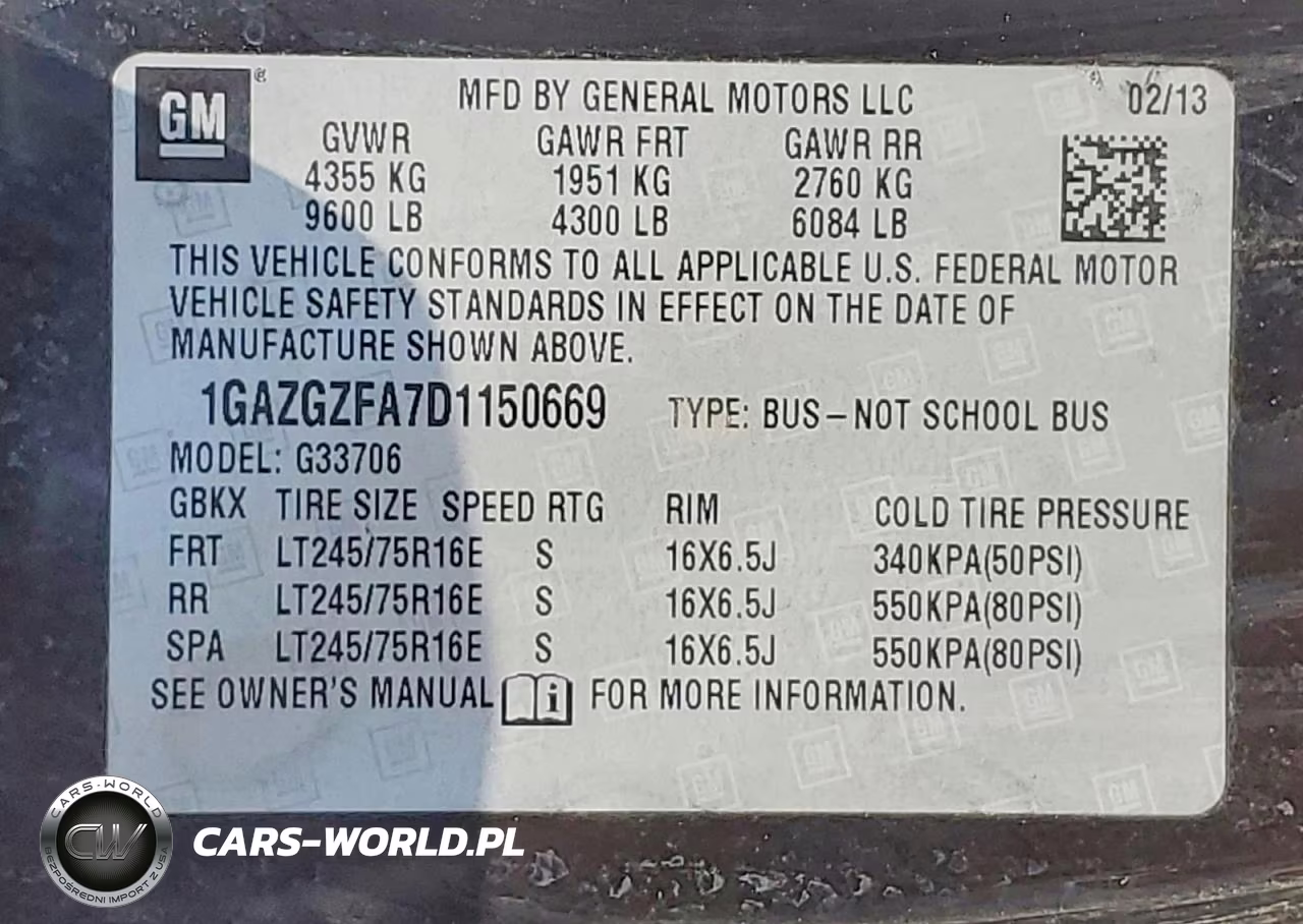 2013 Chevrolet Express G3500 Ls VIN:1GAZGZFA7D1150669 - 13