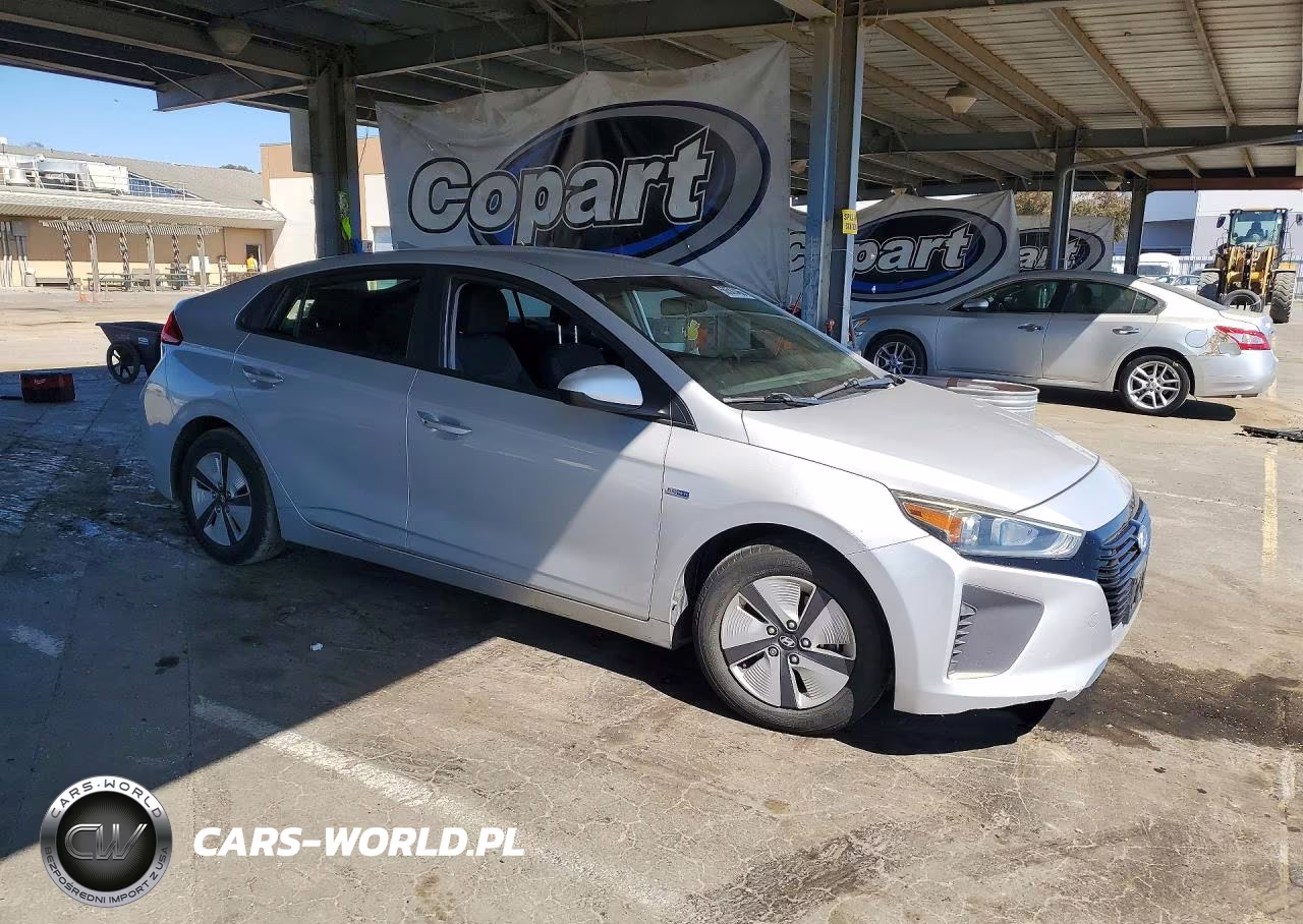 2017 Hyundai Ioniq Blue VIN:KMHC65LCXHU049866 - 4