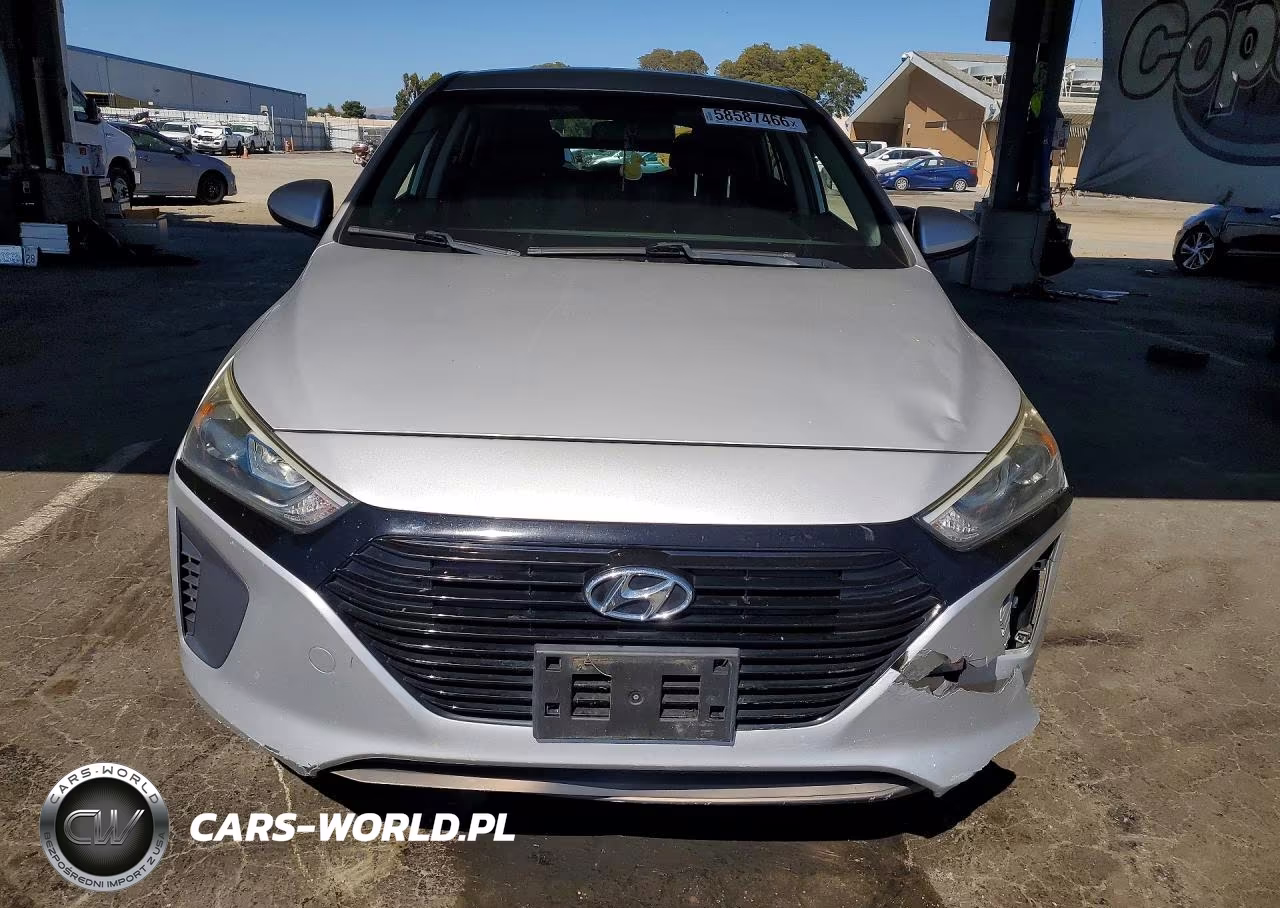 2017 Hyundai Ioniq Blue VIN:KMHC65LCXHU049866 - 5