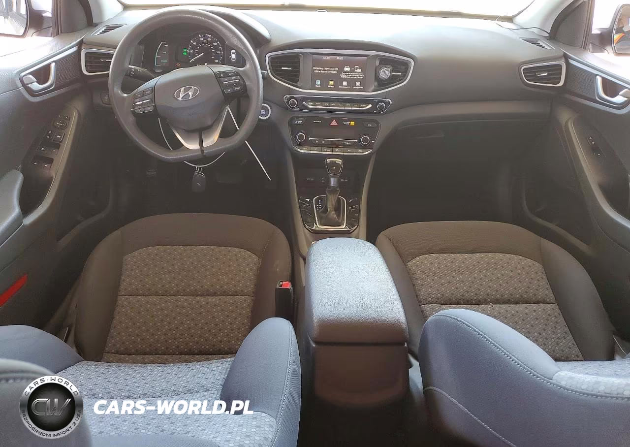 2017 Hyundai Ioniq Blue VIN:KMHC65LCXHU049866 - 8