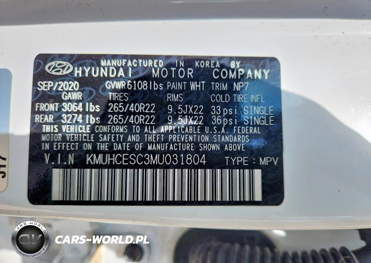 2021 Genesis Gv80 3.5T VIN:KMUHCESC3MU031804 - 13