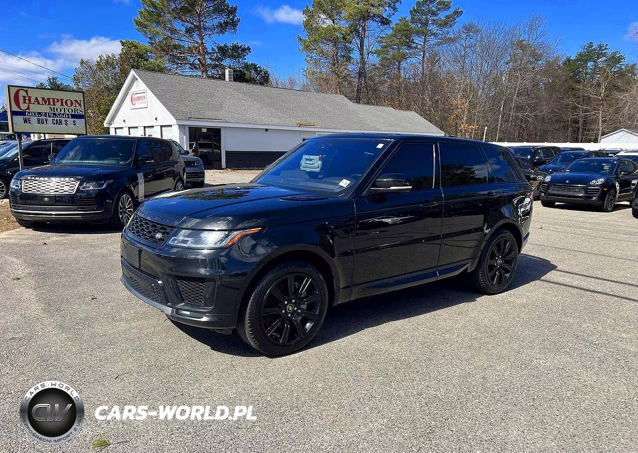 2021 Land Rover Range Rover Sport Hse Silver Edition VIN:SALWR2SUXMA785034 - 2