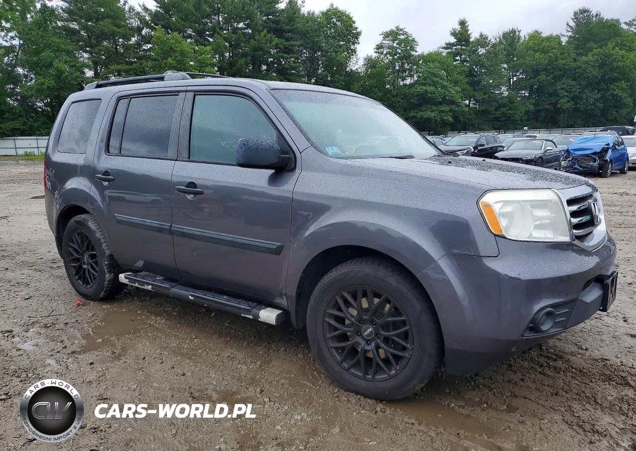 2015 Honda Pilot Lx VIN:5FNYF4H25FB016624 - 4