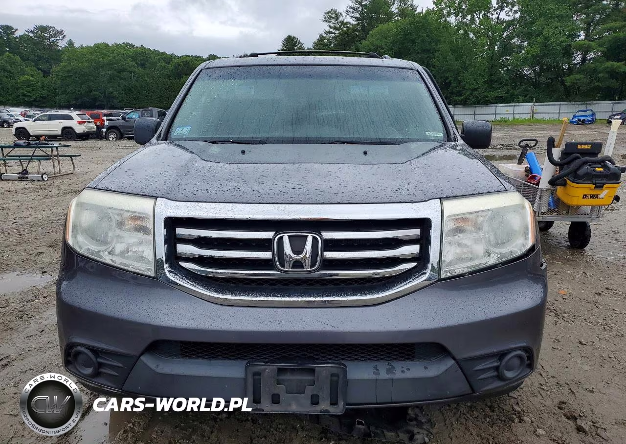 2015 Honda Pilot Lx VIN:5FNYF4H25FB016624 - 5