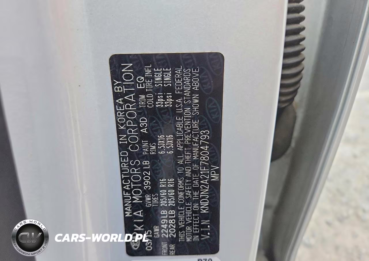 2015 Kia Soul VIN:KNDJN2A21F7804793 - 12