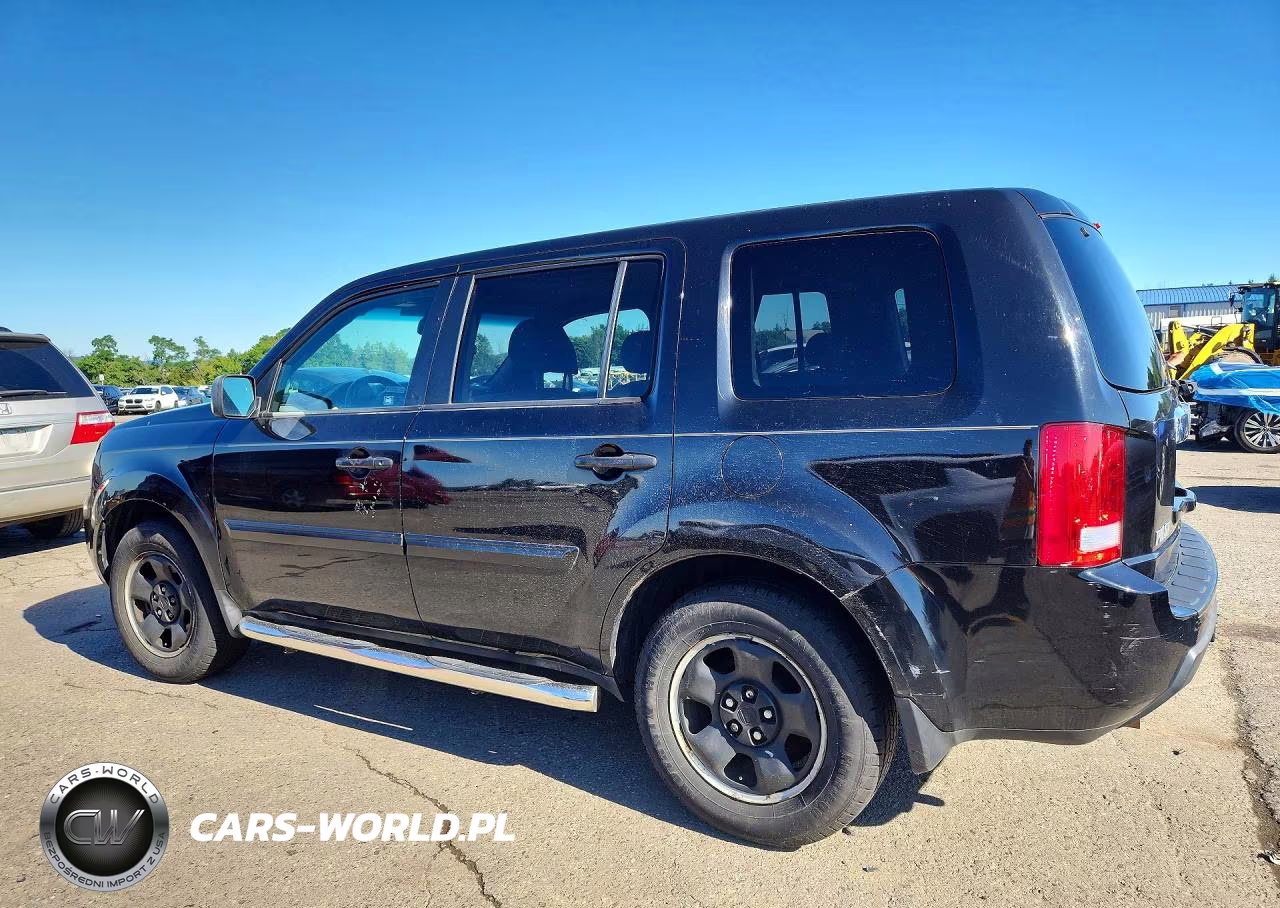 2011 Honda Pilot Lx VIN:5FNYF4H20BB014435 - 2