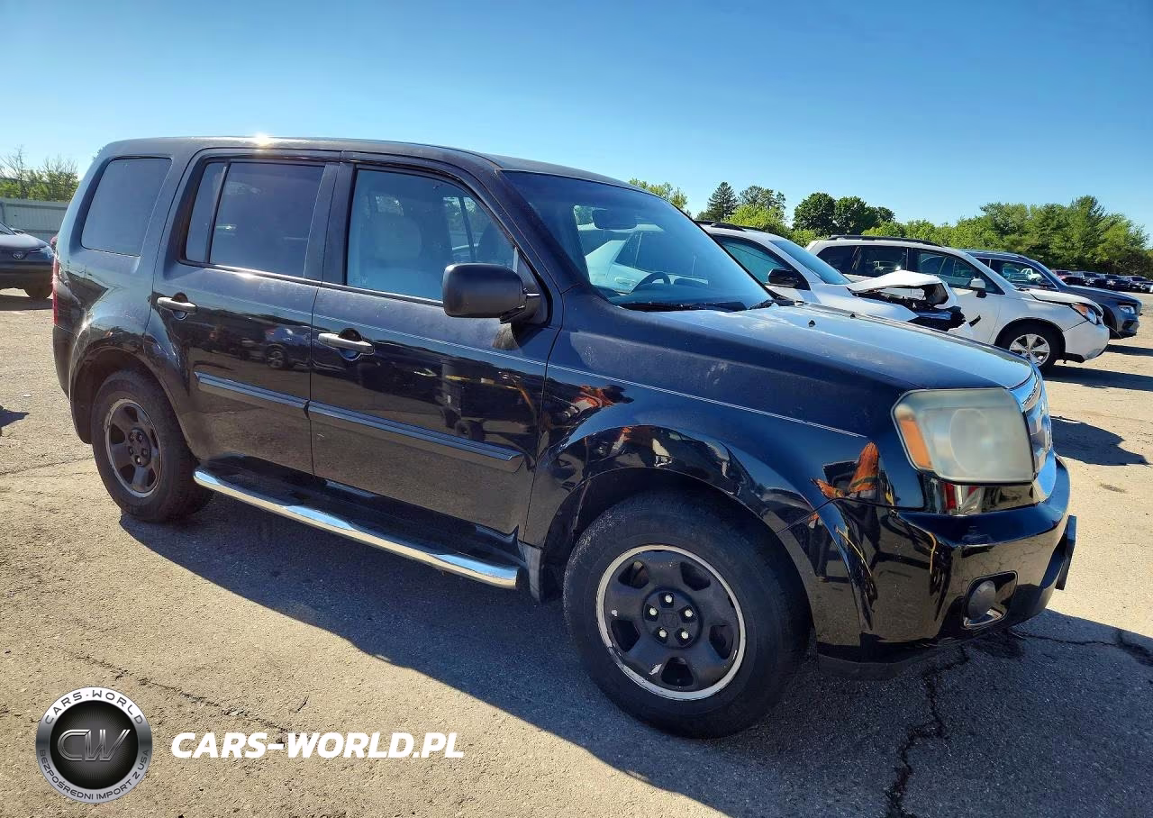 2011 Honda Pilot Lx VIN:5FNYF4H20BB014435 - 4