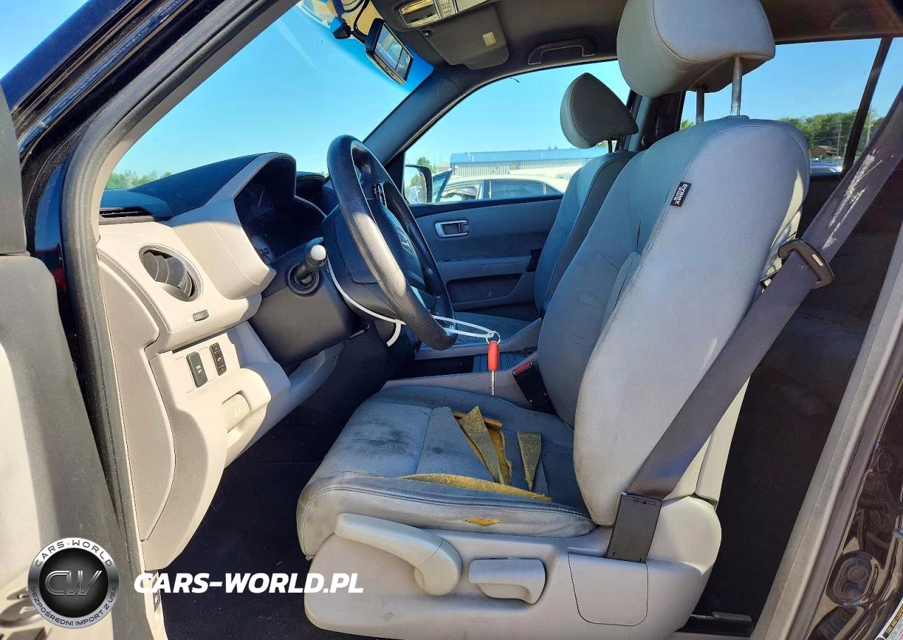 2011 Honda Pilot Lx VIN:5FNYF4H20BB014435 - 7