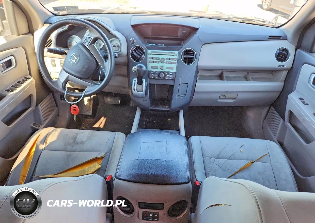 2011 Honda Pilot Lx VIN:5FNYF4H20BB014435 - 8