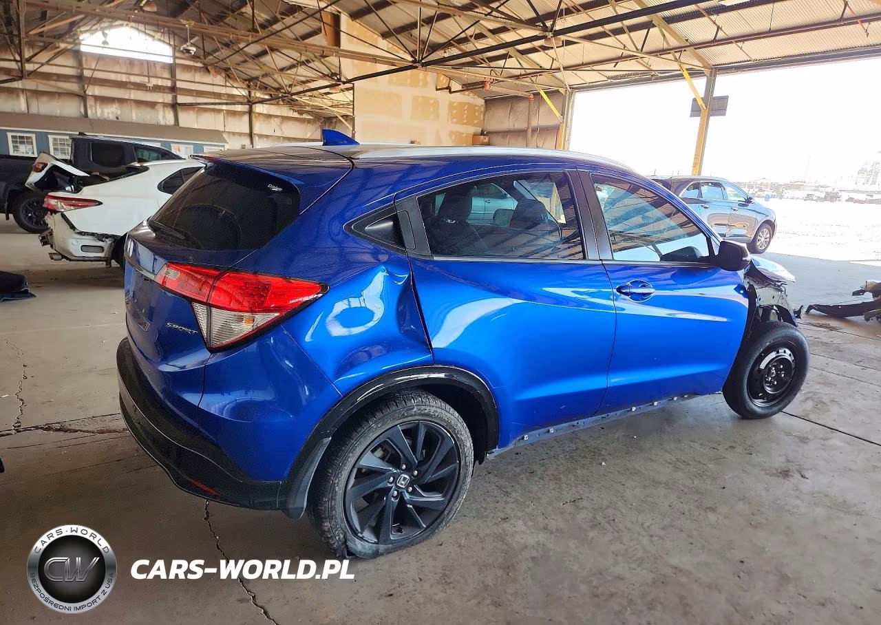 2021 Honda Hr-V Sport VIN:3CZRU5H10MM706646 - 3