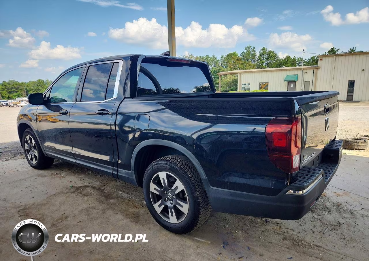 2017 Honda Ridgeline Rtl VIN:5FPYK2F51HB011346 - 2