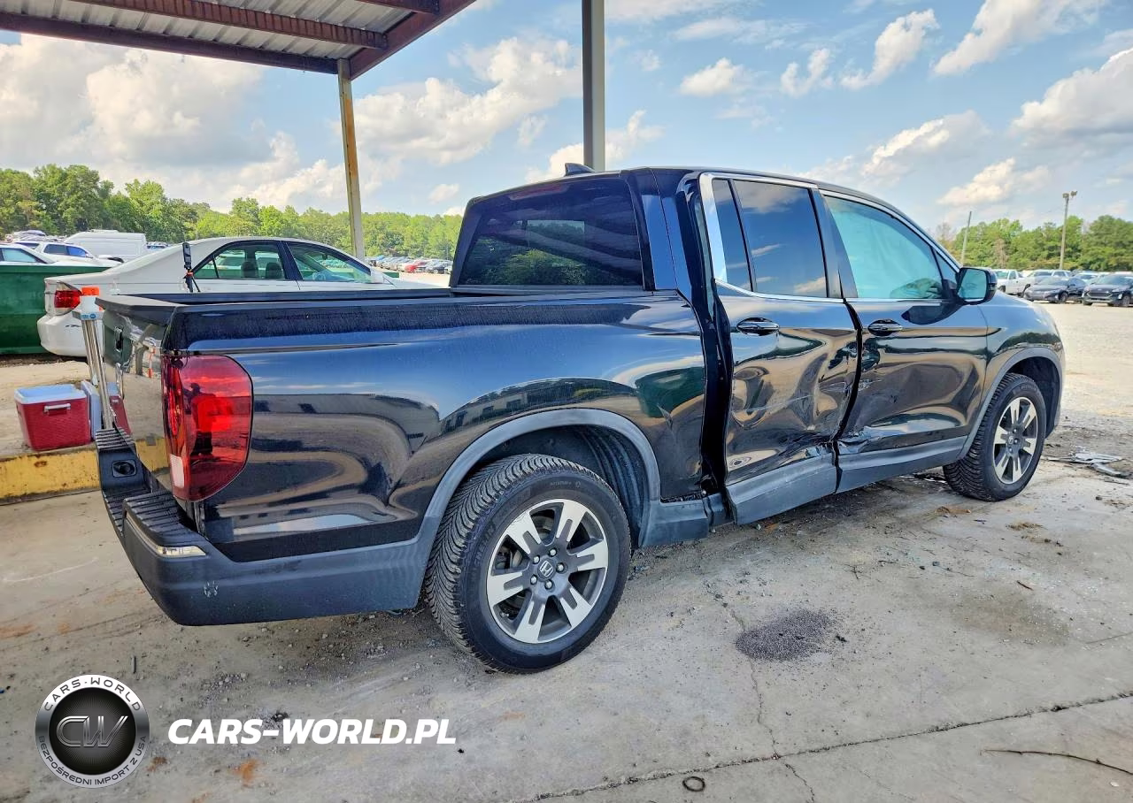2017 Honda Ridgeline Rtl VIN:5FPYK2F51HB011346 - 3