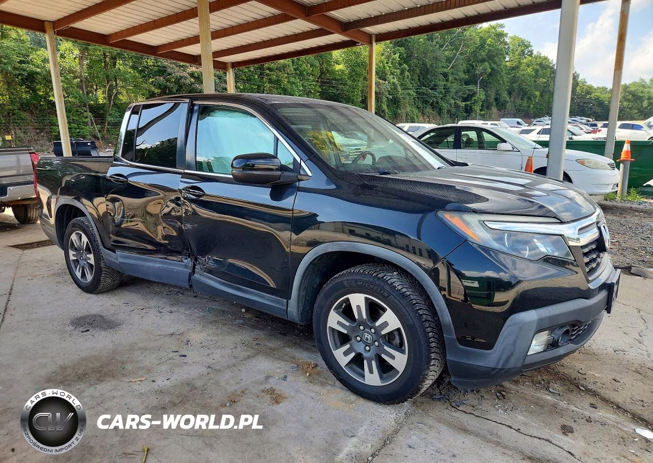 2017 Honda Ridgeline Rtl VIN:5FPYK2F51HB011346 - 4