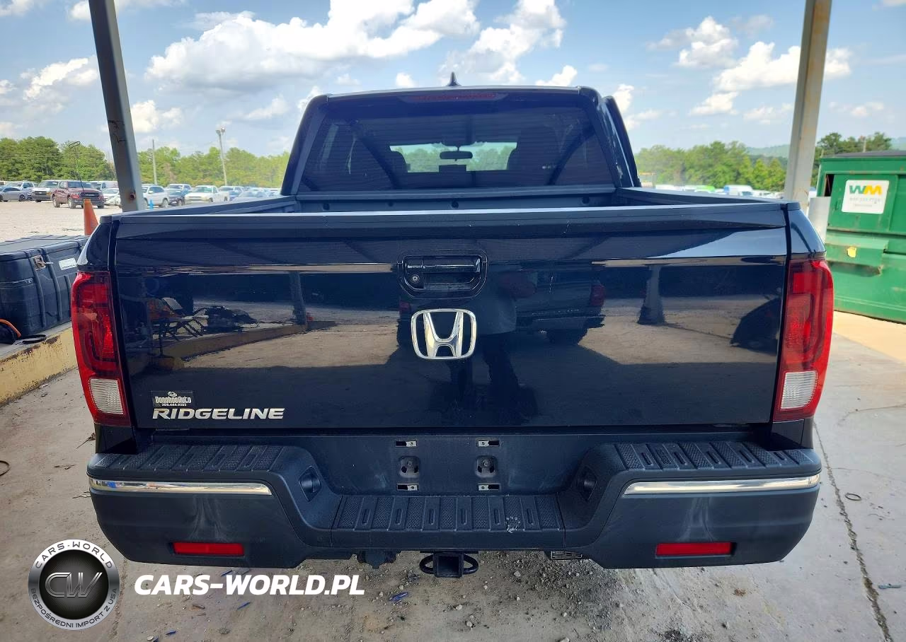 2017 Honda Ridgeline Rtl VIN:5FPYK2F51HB011346 - 6