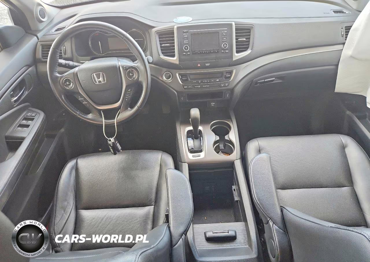 2017 Honda Ridgeline Rtl VIN:5FPYK2F51HB011346 - 8