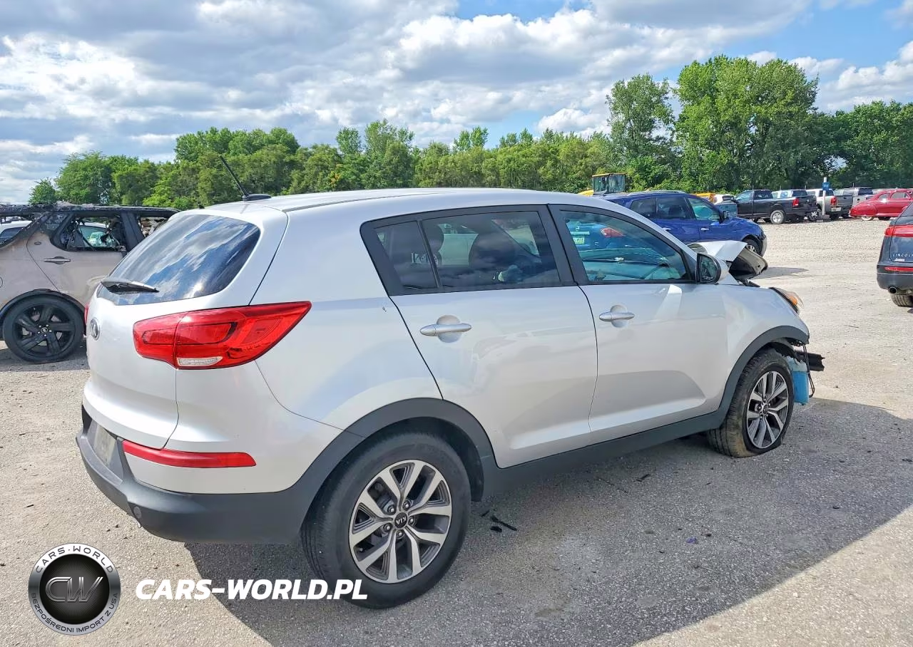 2014 Kia Sportage Lx VIN:KNDPB3AC6E7642594 - 3