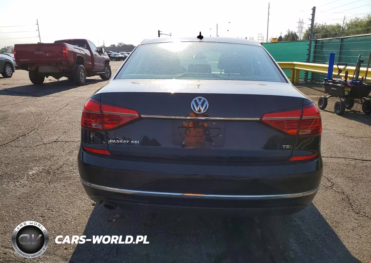 2016 Volkswagen Passat Sel VIN:1VWCT7A34GC036592 - 6