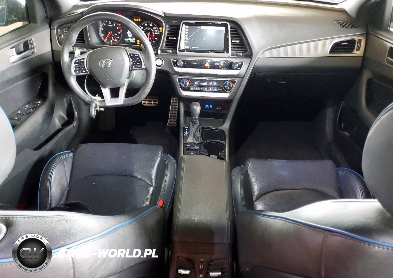 2019 Hyundai Sonata Limited Turbo VIN:5NPE34AB0KH805474 - 8