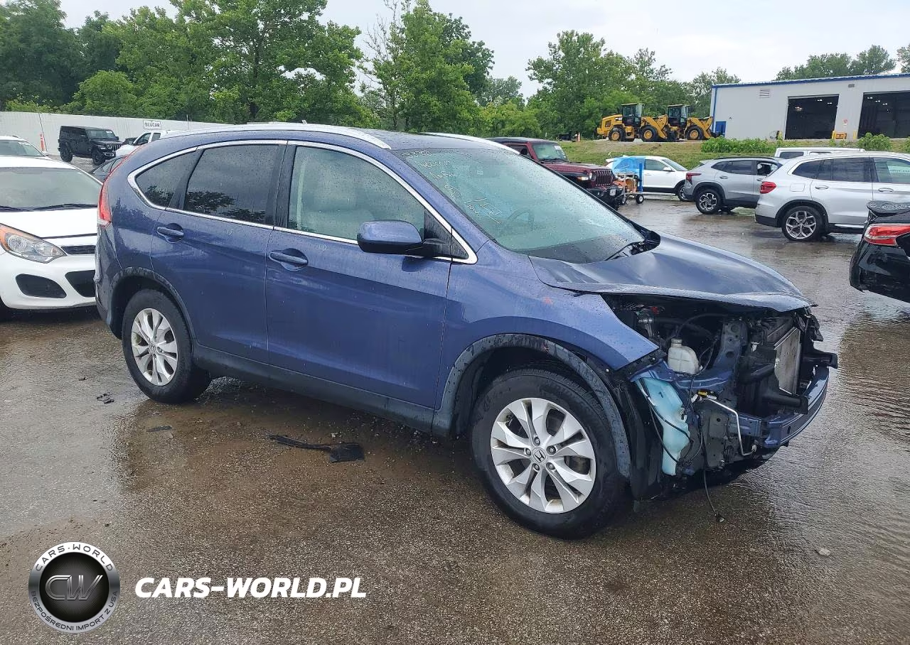 2013 Honda Cr-V Exl VIN:2HKRM4H71DH624936 - 4