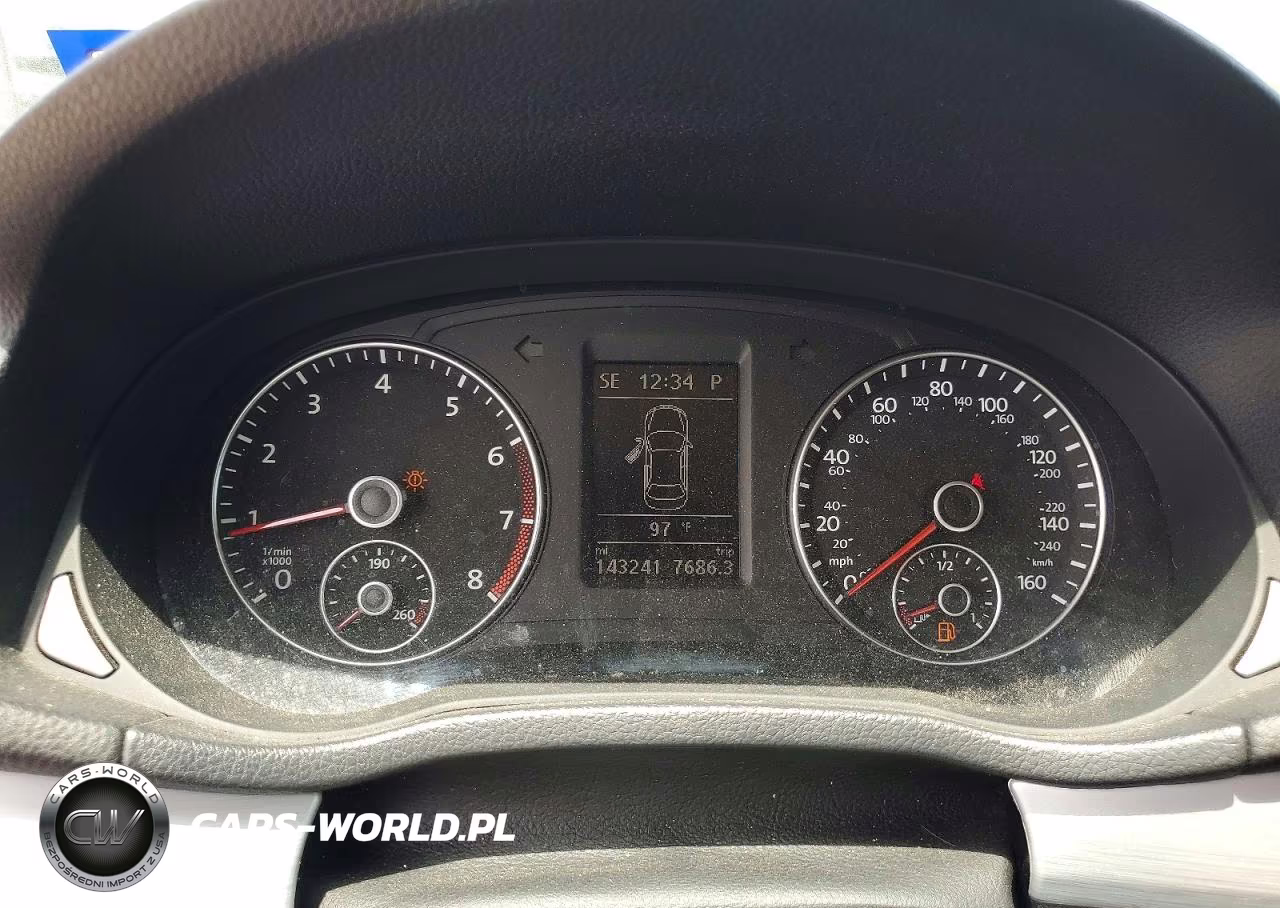 2013 Volkswagen Passat Se VIN:1VWBP7A38DC083927 - 9