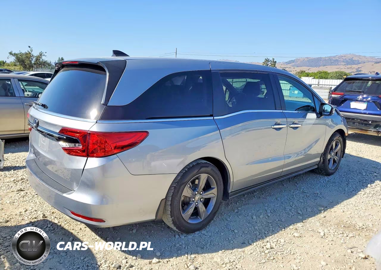 2022 Honda Odyssey Ex VIN:5FNRL6H52NB047055 - 3