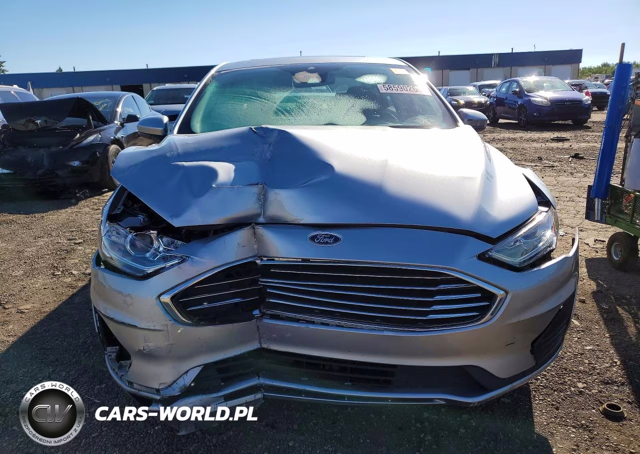 2020 Ford Fusion Se VIN:3FA6P0HD7LR180181 - 5