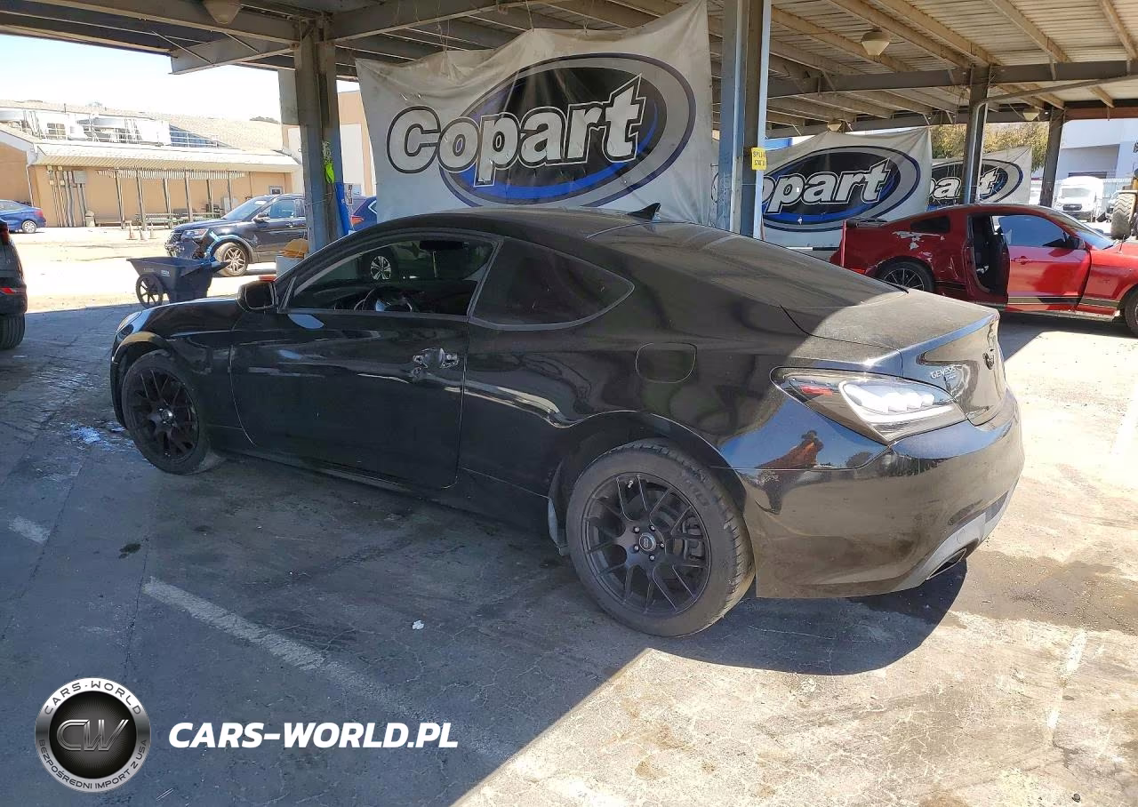 2010 Hyundai Genesis Coupe 3.8L VIN:KMHHU6KH3AU011576 - 2