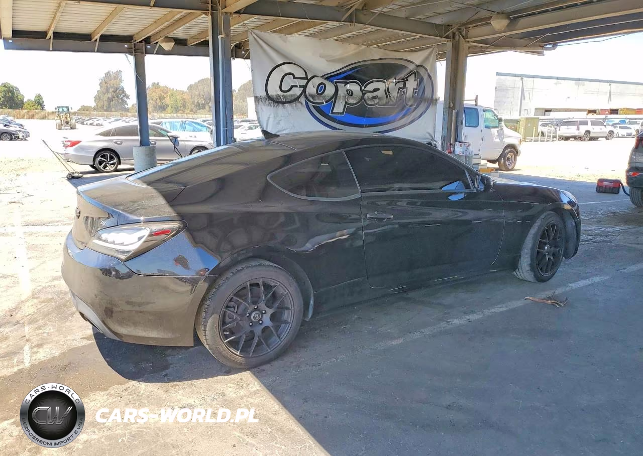 2010 Hyundai Genesis Coupe 3.8L VIN:KMHHU6KH3AU011576 - 3