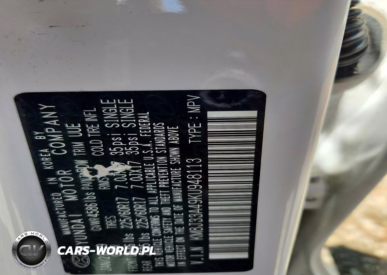 2019 Hyundai Tucson Value VIN:KM8J33A49KU948113 - 13