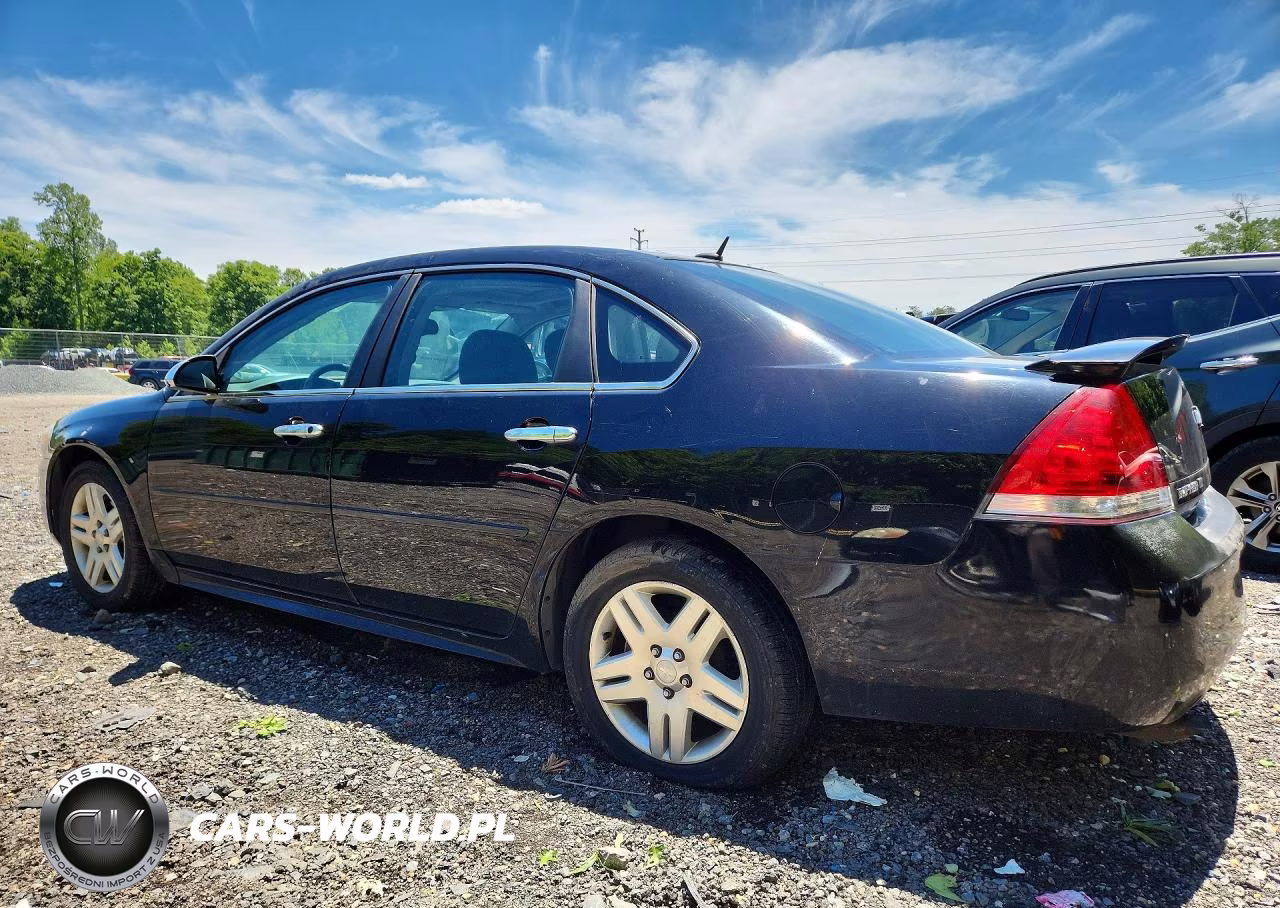 2013 Chevrolet Impala Lt VIN:2G1WG5E30D1186812 - 2