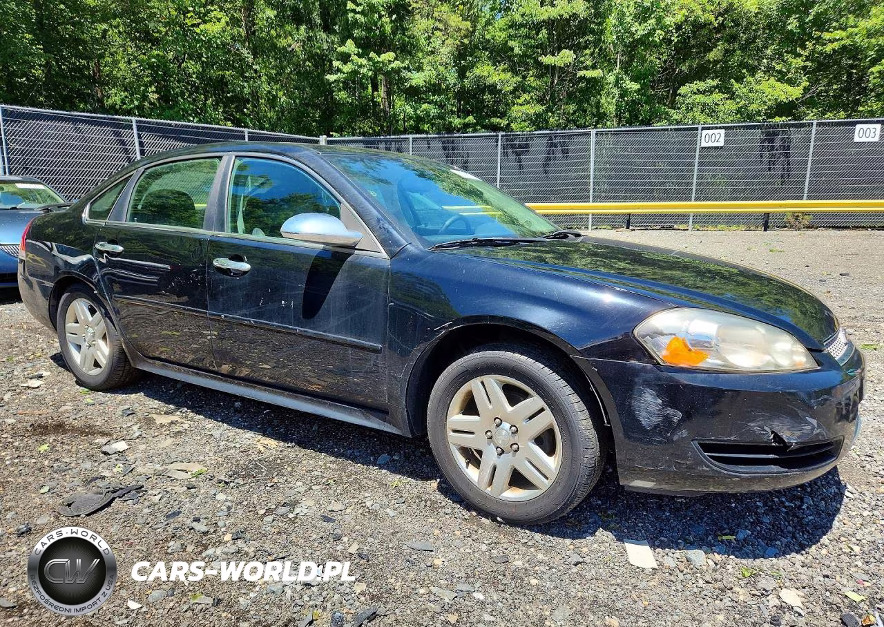2013 Chevrolet Impala Lt VIN:2G1WG5E30D1186812 - 4