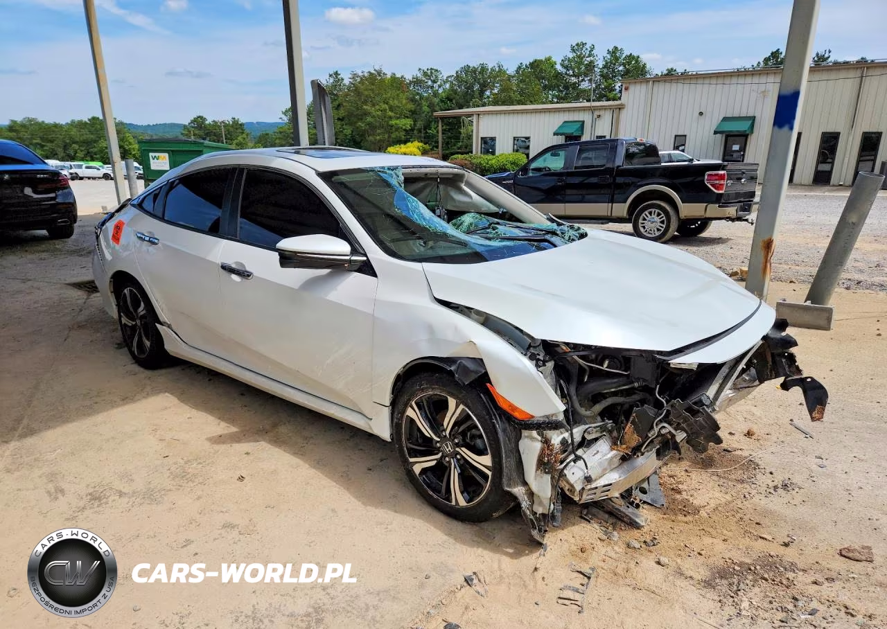 2017 Honda Civic Touring VIN:19XFC1F9XHE213120 - 4