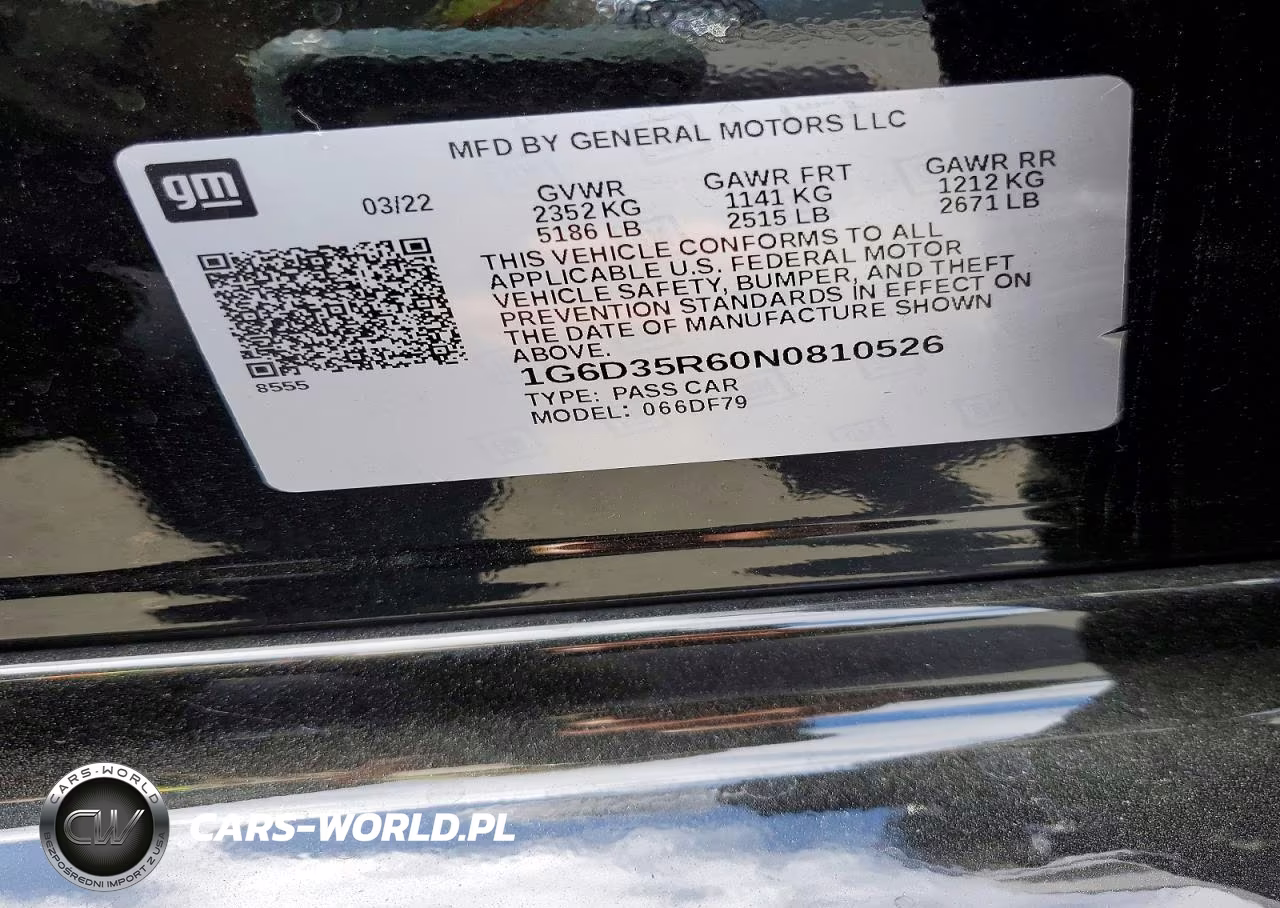2022 Cadillac Ct5-V Blackwing VIN:1G6D35R60N0810526 - 12