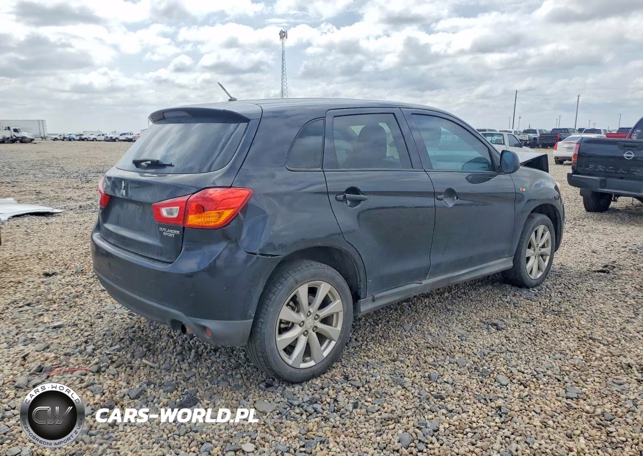 2014 Mitsubishi Outlander Sport Es VIN:4A4AP3AU2EE011412 - 3