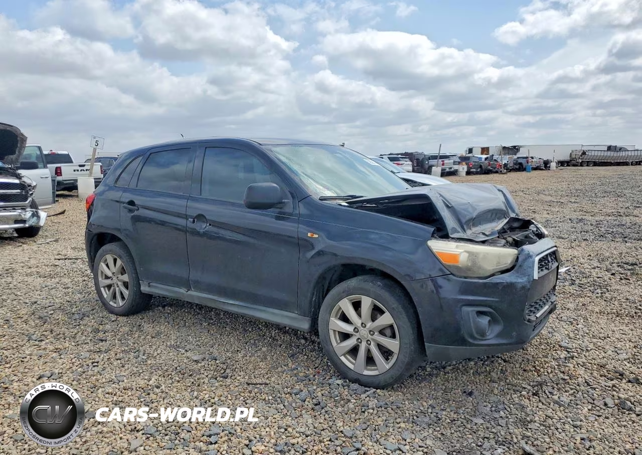 2014 Mitsubishi Outlander Sport Es VIN:4A4AP3AU2EE011412 - 4