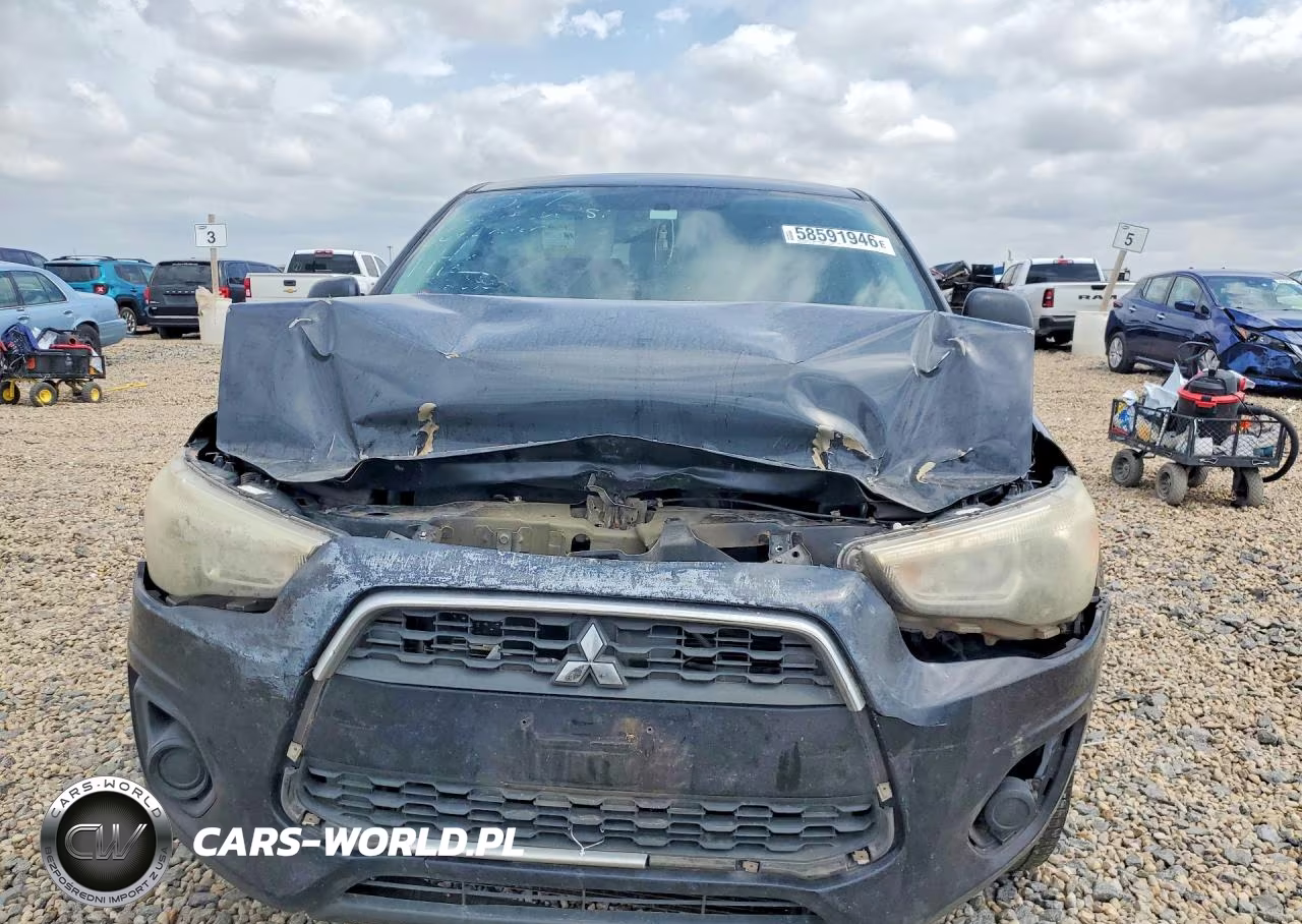 2014 Mitsubishi Outlander Sport Es VIN:4A4AP3AU2EE011412 - 5