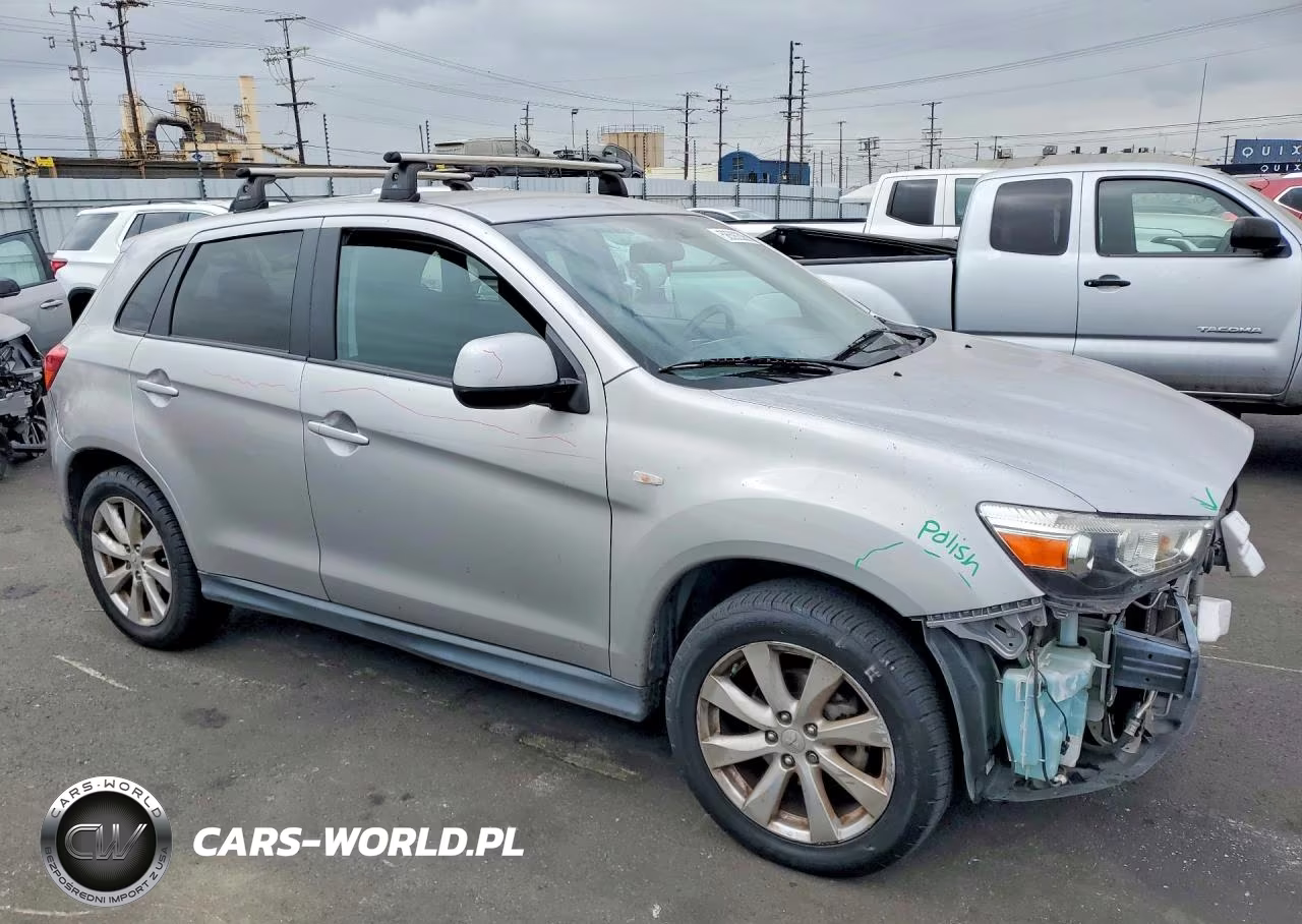 2013 Mitsubishi Outlander Sport Es VIN:4A4AR3AU1DE007778 - 4