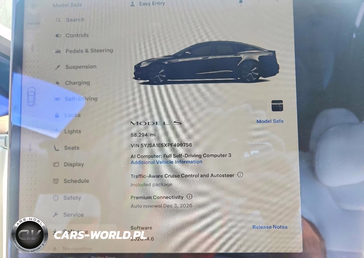 2023 Tesla Model S VIN:5YJSA1E5XPF499756 - 9