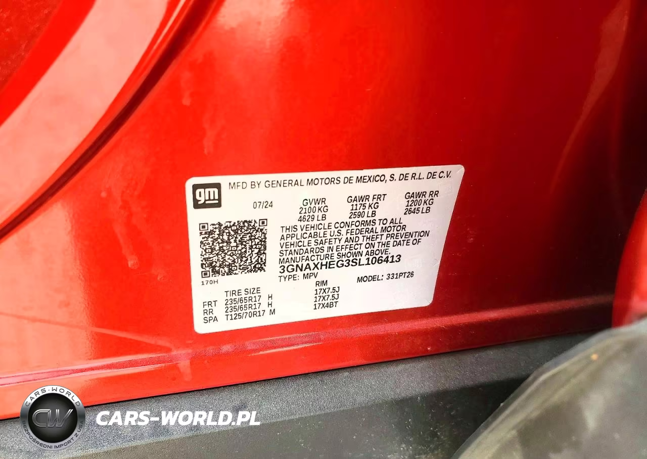 2025 Chevrolet Equinox Lt VIN:3GNAXHEG3SL106413 - 13