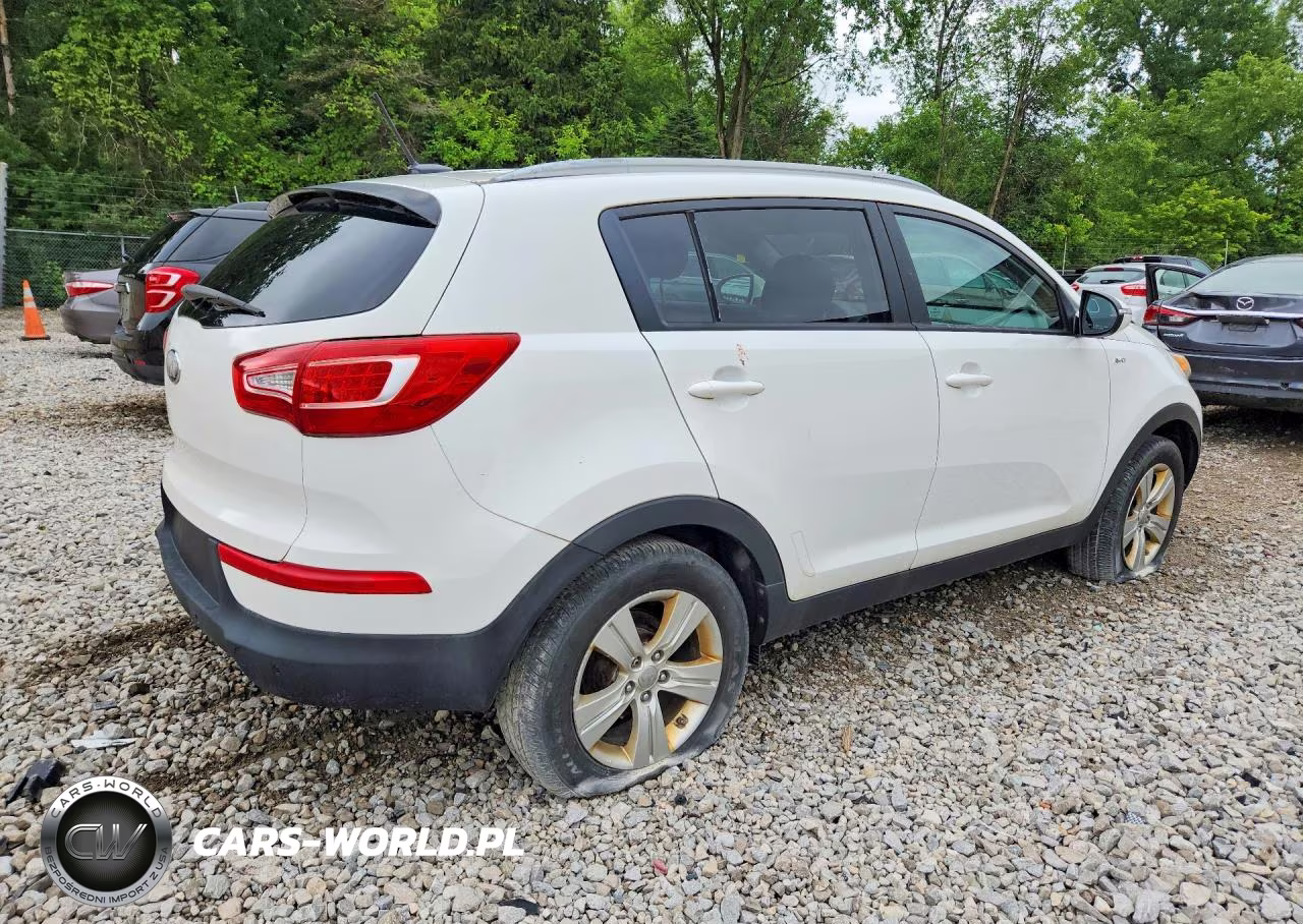 2013 Kia Sportage Lx VIN:KNDPBCA22D7458517 - 3