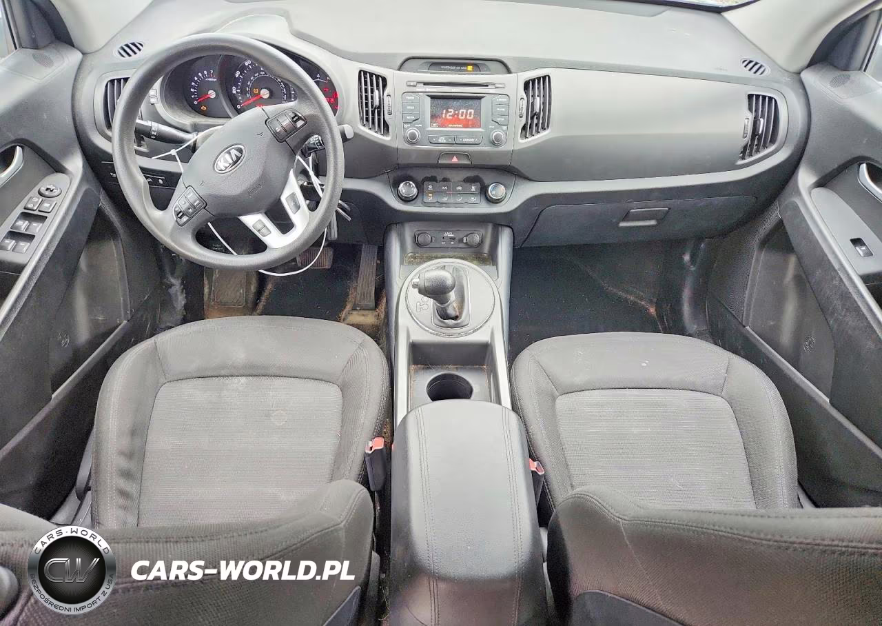 2013 Kia Sportage Lx VIN:KNDPBCA22D7458517 - 8