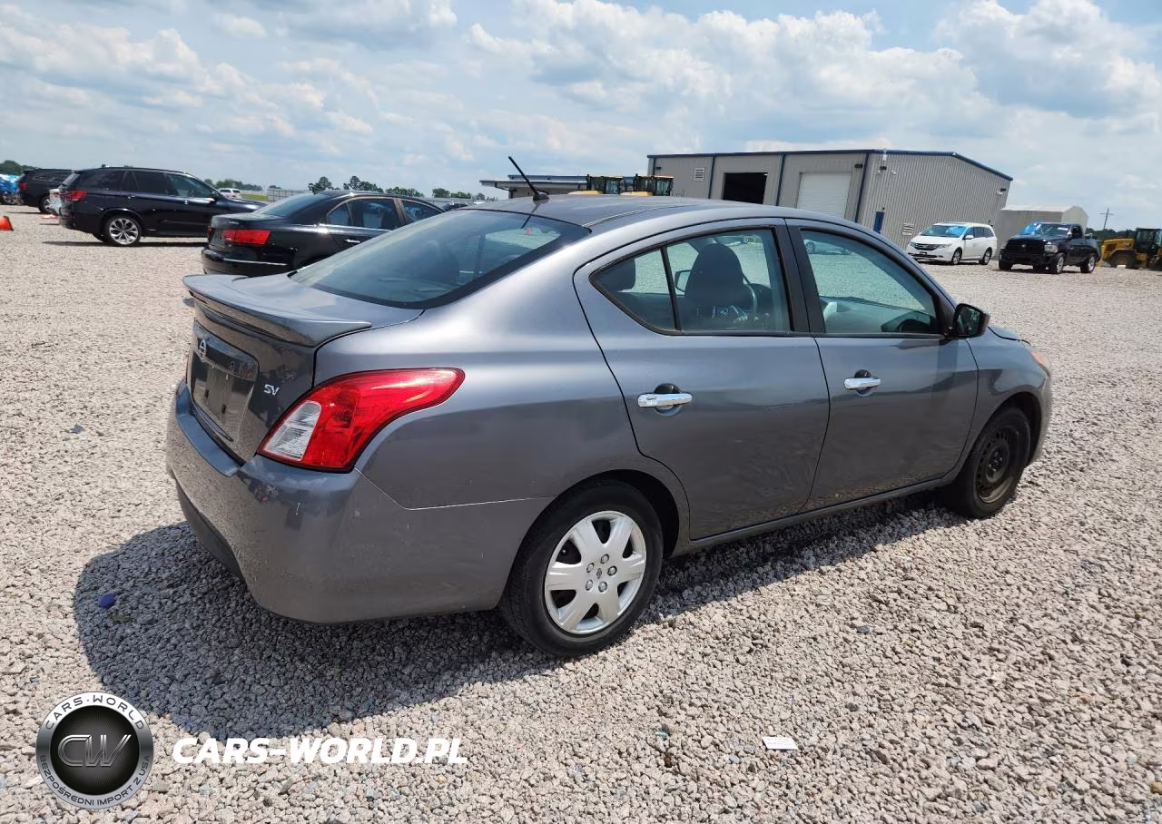 2019 Nissan Versa Sv VIN:3N1CN7APXKL846437 - 3