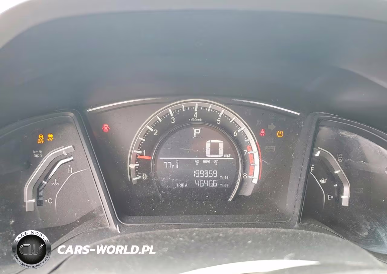 2016 Honda Civic Lx VIN:19XFC2F50GE026521 - 9