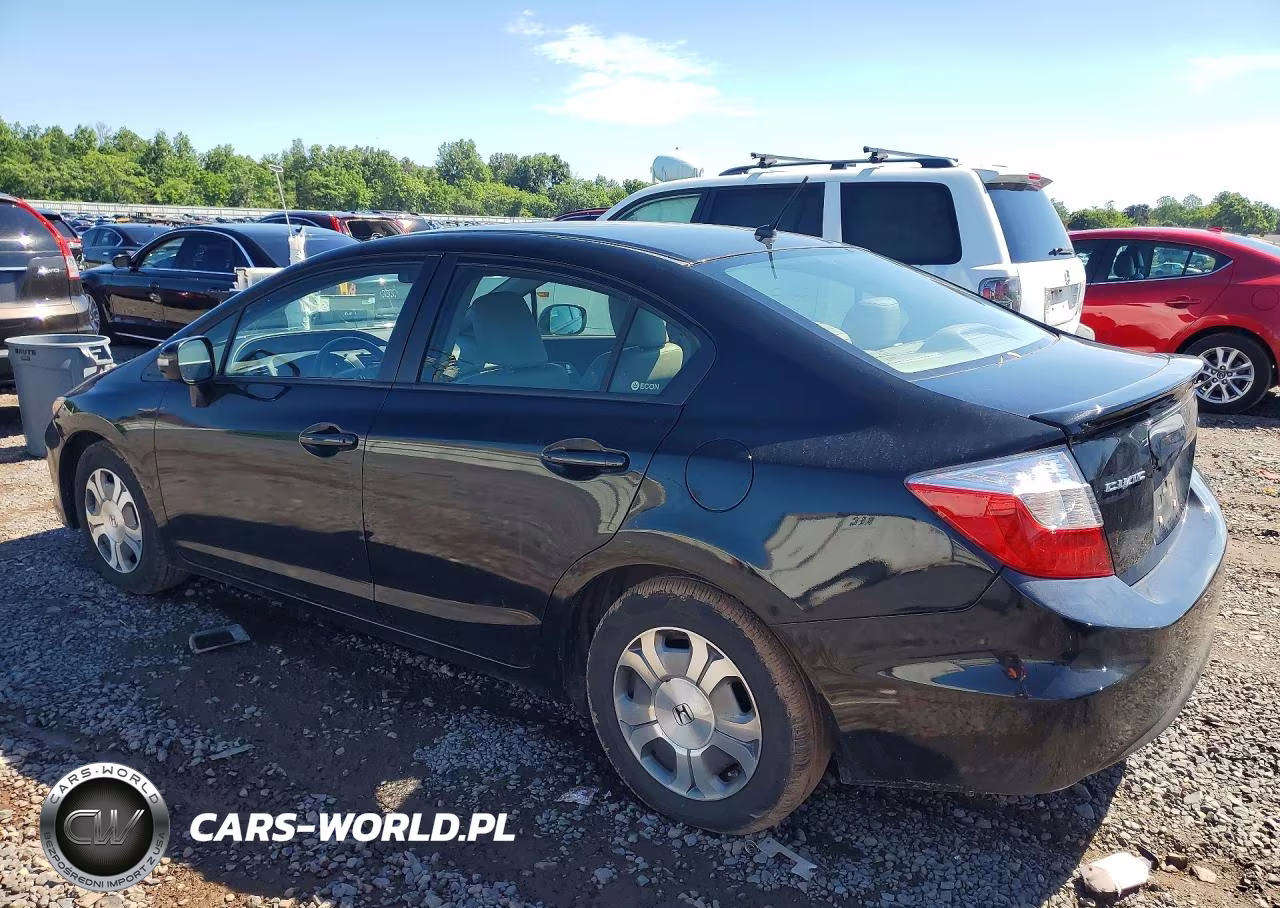 2012 Honda Civic Hybrid L VIN:JHMFB4F30CS008247 - 2