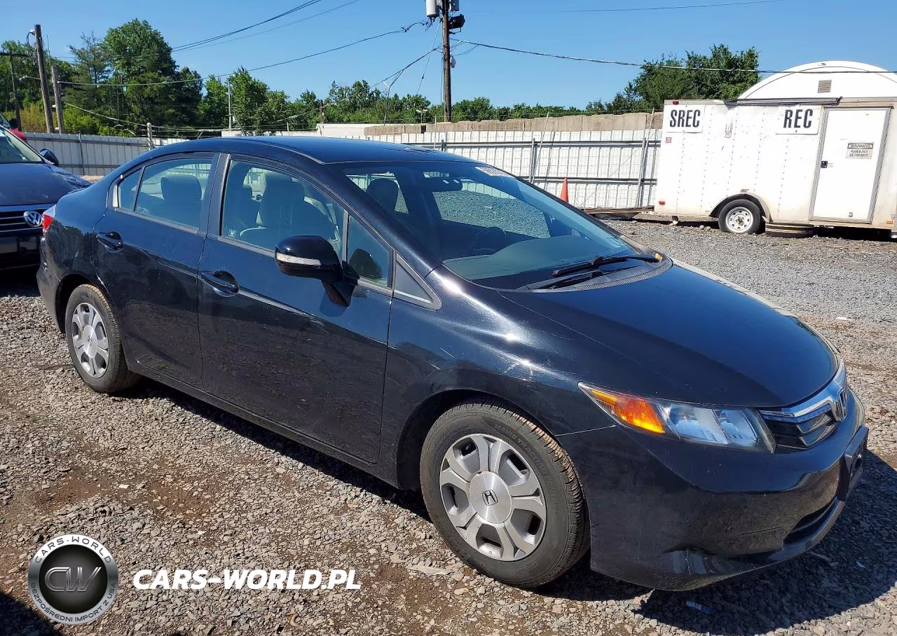 2012 Honda Civic Hybrid L VIN:JHMFB4F30CS008247 - 4