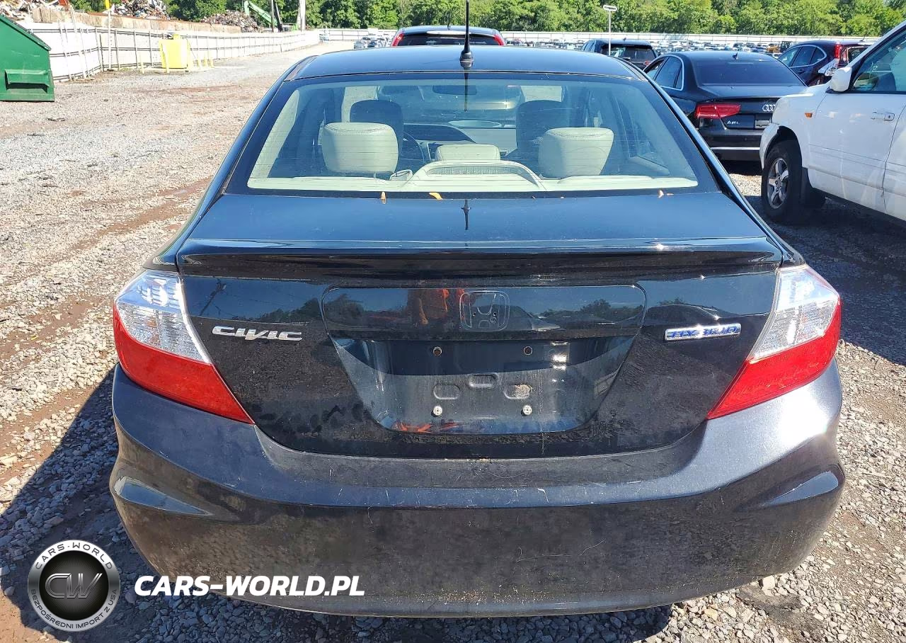 2012 Honda Civic Hybrid L VIN:JHMFB4F30CS008247 - 6