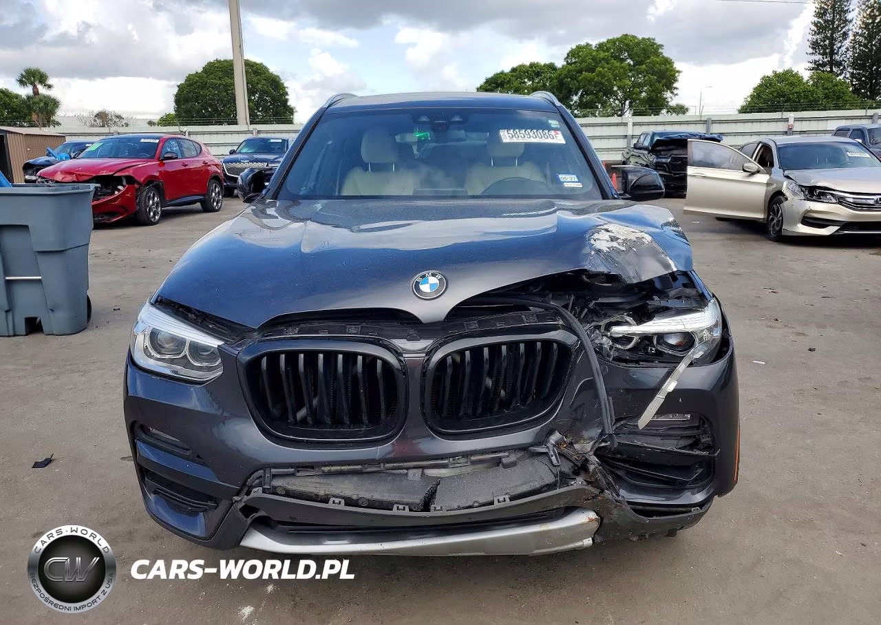 2021 BMW X3 Sdrive30I VIN:5UXTY3C04M9G63397 - 5