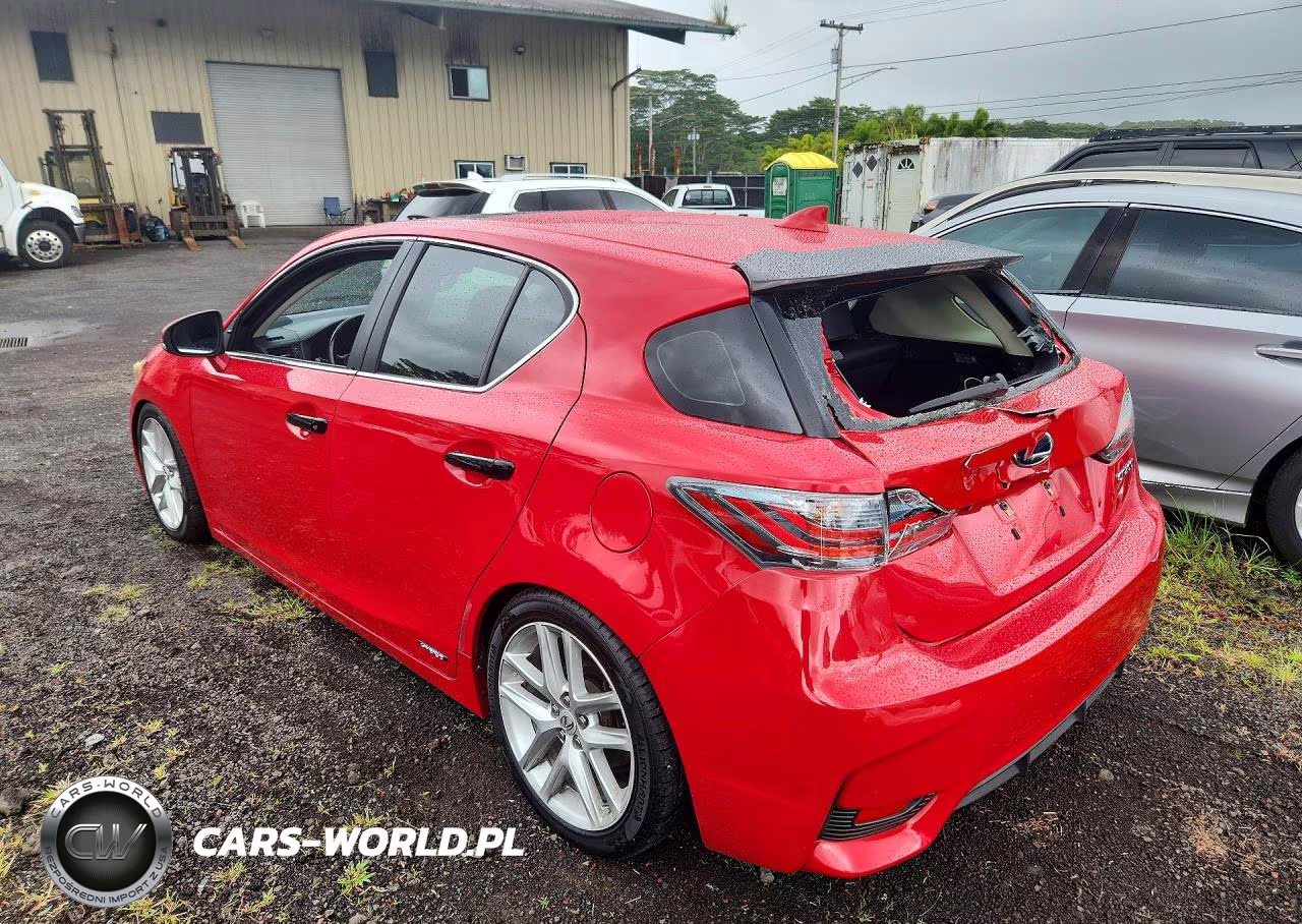 2014 Lexus Ct 200 VIN:JTHKD5BH2E2175714 - 2