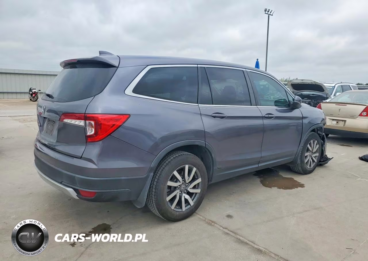 2019 Honda Pilot Ex VIN:5FNYF5H39KB029854 - 3